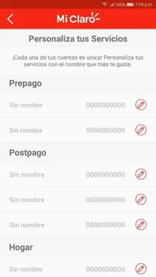 Mi Claro Colombia android App screenshot 3